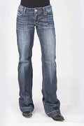 Tin Haul 460 Ella Fit Curved Pocket ( Denim Medium Wash ) - Women's Jeans